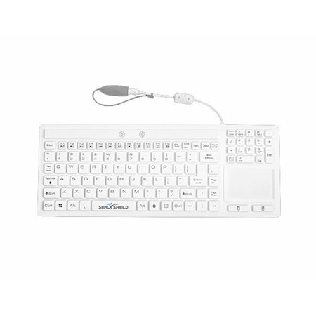 Sealshield Seal Silk Glow' Waterproof Silicone Keyboard-Backlit SW108PG